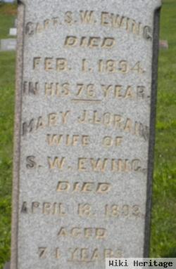 Mary Jane Lorain Ewing