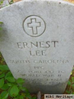 Pfc Ernest Lee