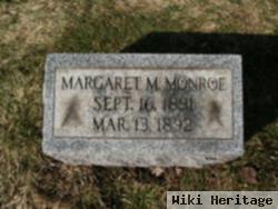 Margaret M Monroe