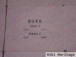 Mary F. Burk