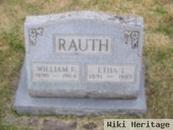 Etha I Reynolds Rauth