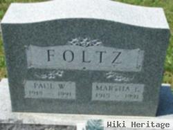 Martha E Foltz