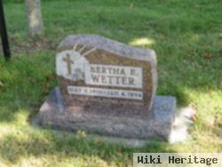 Bertha E. Wetter