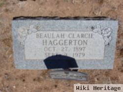 Beaulah Clarcie Haggerton