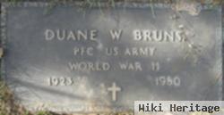 Duane W. Bruns