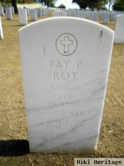 Fay P Roy