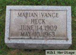 Marian Vance Heck