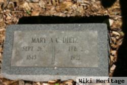 Mary A.c. Dietz