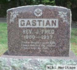 Rev James Frederick Gastian