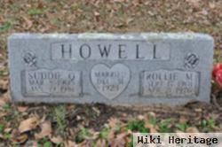 Rollie M Howell