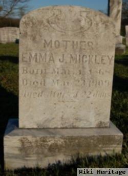 Emma Virginia (Jenie) Snider Mickley