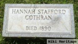 Mary Hannah Stafford Cothran