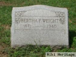 Bertha F Weight