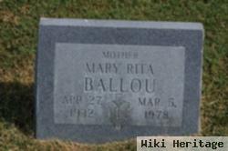 Mary Rita Ballou