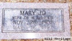 Mrs Mary Jo Brown Dickie