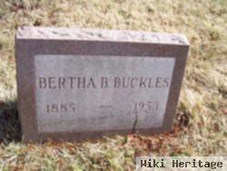 Bertha Belle Craig Buckles