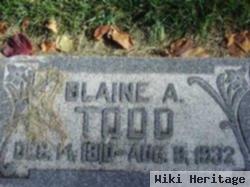 Blaine A. Todd