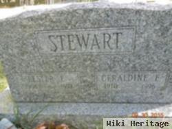 Geraldine E Garner Stewart