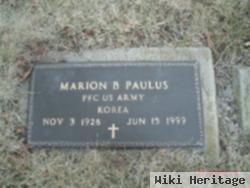 Marion Bernard Paulus