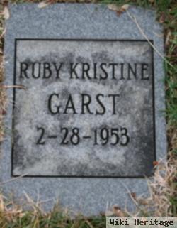 Ruby Kristine Garst