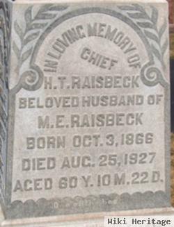 Henry Thorney "chief" Raisbeck