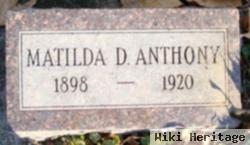 Matilda Anderson Anthony