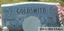 Howard L "goldie" Goldsmith, Sr