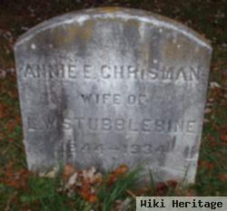 Annie E Chrisman Stubblebine