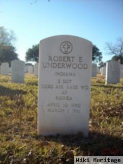 Robert E Underwood
