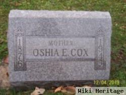 Oshia E Cox