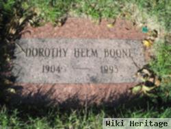 Dorothye Helen Helm Boone