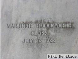 Marjorie "maggie" Bloodworth Clark