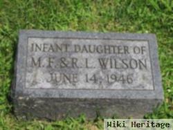 Infant Daughter Wilson