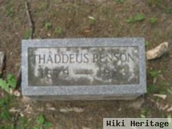 Thaddeus Benson