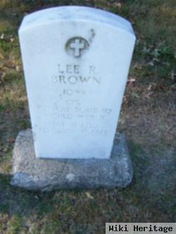 Cpl Lee Roy Brown