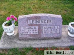 Clara B Leininger