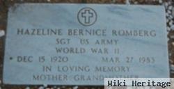 Sgt Hazeline Bernice Romberg