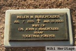 Helen M Burkholder