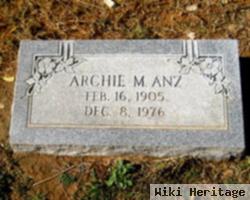 Archie Mikel Anz, Sr