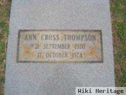 Ann Cross Thompson