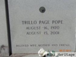 Trillo Page Pope