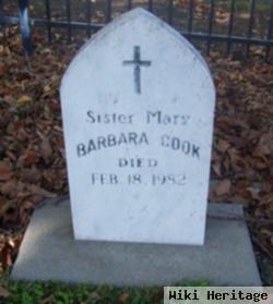 Sr Mary Barbara Cook