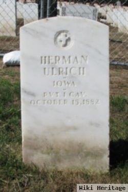 Pvt Herman Ulrich