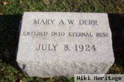 Mary A. W. Derr