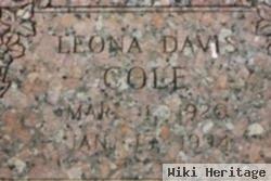 Leona Davis Cole