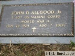 John Dewey Allgood, Jr