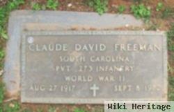 Claude David Freeman