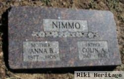 Colin A Nimmo