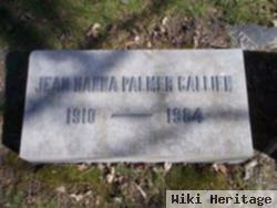 Jean Hanna Palmer Gallien