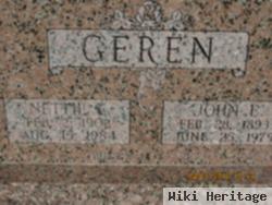 Nettie E. Geren